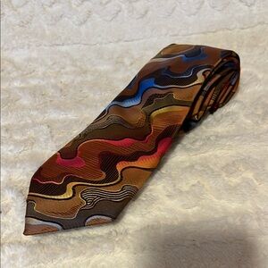 Corsair Multicolor Patterned Men's Tie